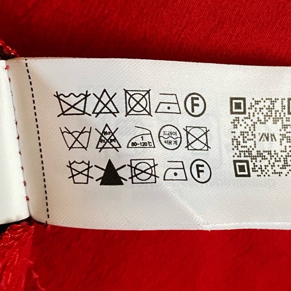 NWT. Zara ZW Collection Red Cotton Blend Godet Mini Dress. Size M. - Picture 10 of 10